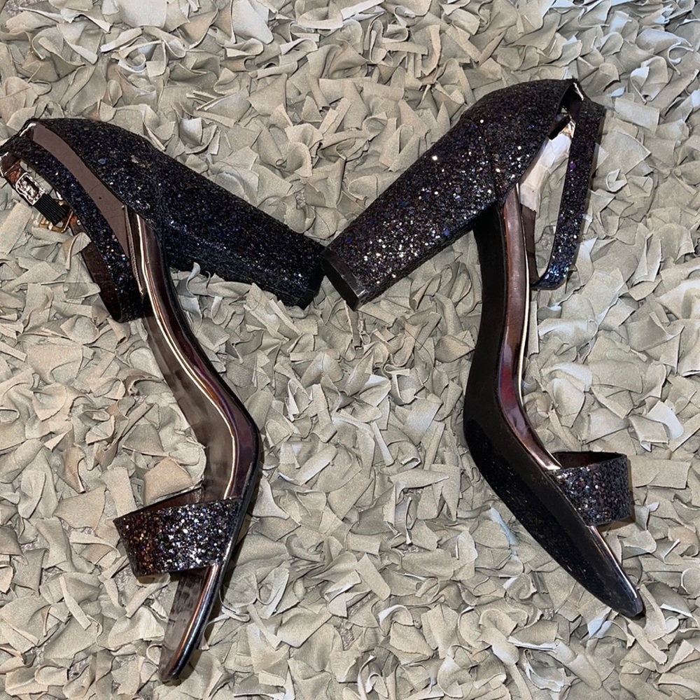 Glitter heels